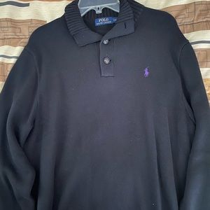 Large black Ralph Lauren Polo sweater great condition